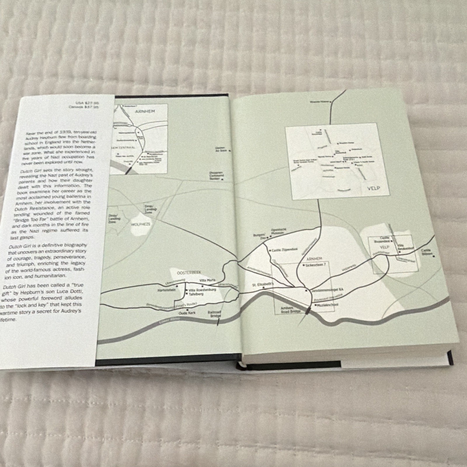 Dutch Girl: Audrey Hepburn and World War II Robert Matzen 2019 Hardcover DJ
