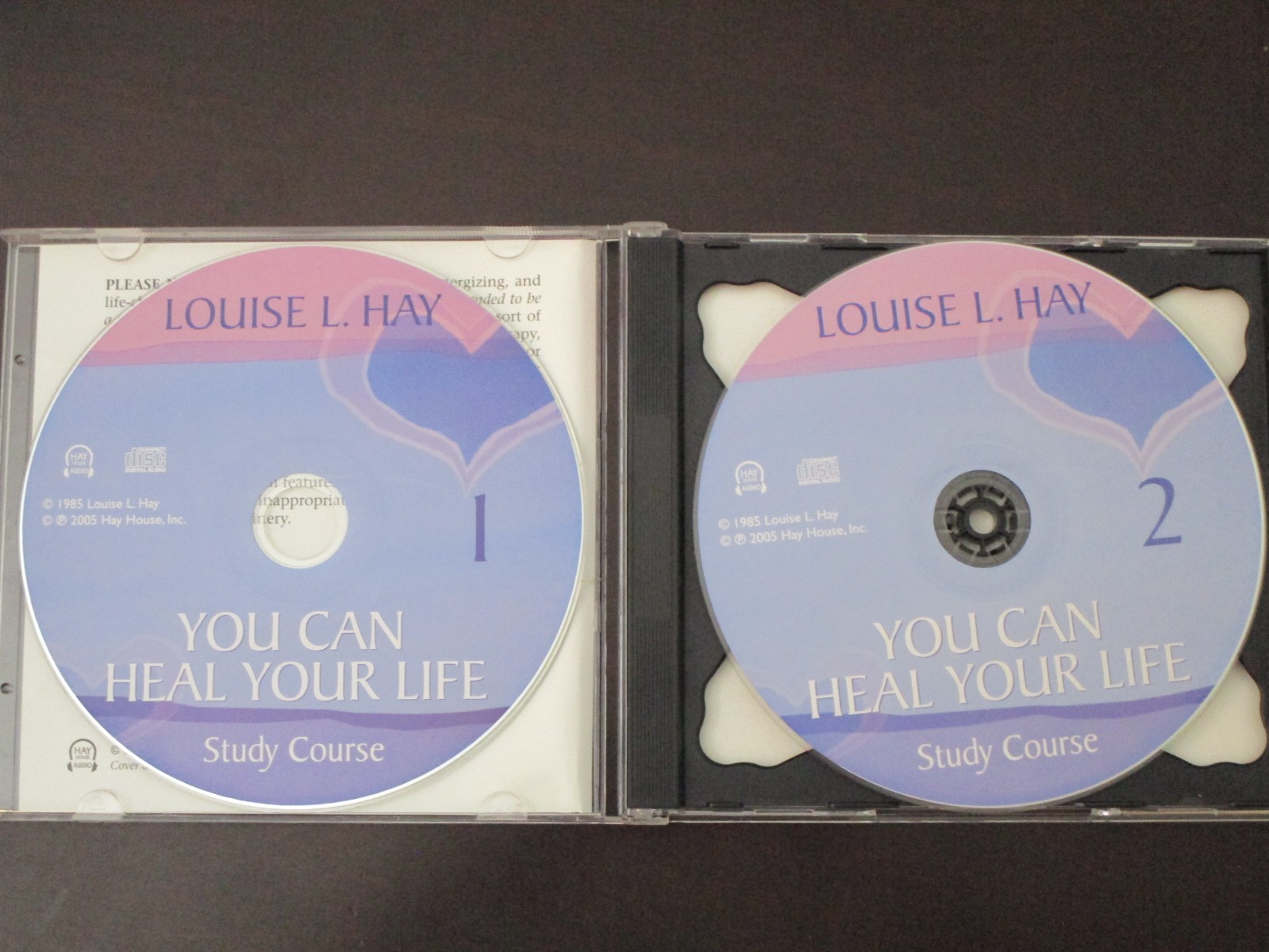 You Can Heal Your Life Study Course Louise Hay Audio CD (2 CD Set)