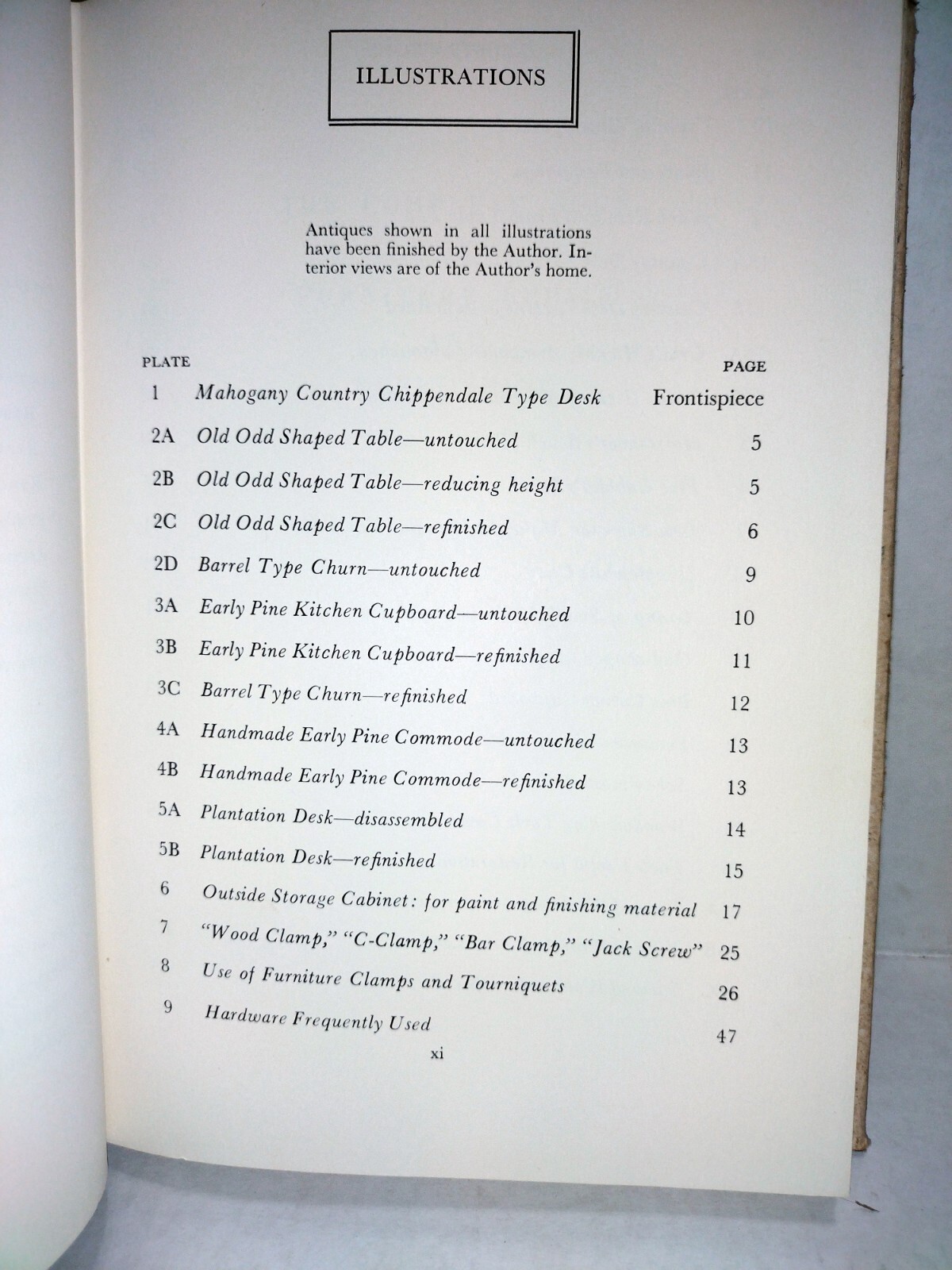 Complete Book of Furniture Repair and Refinishing 1950 Ralph Kinney