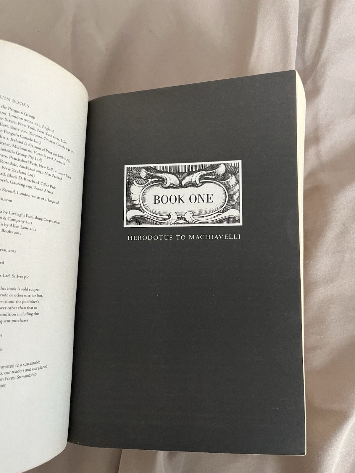 On Politics by Alan Ryan, Penguin Books, 2012