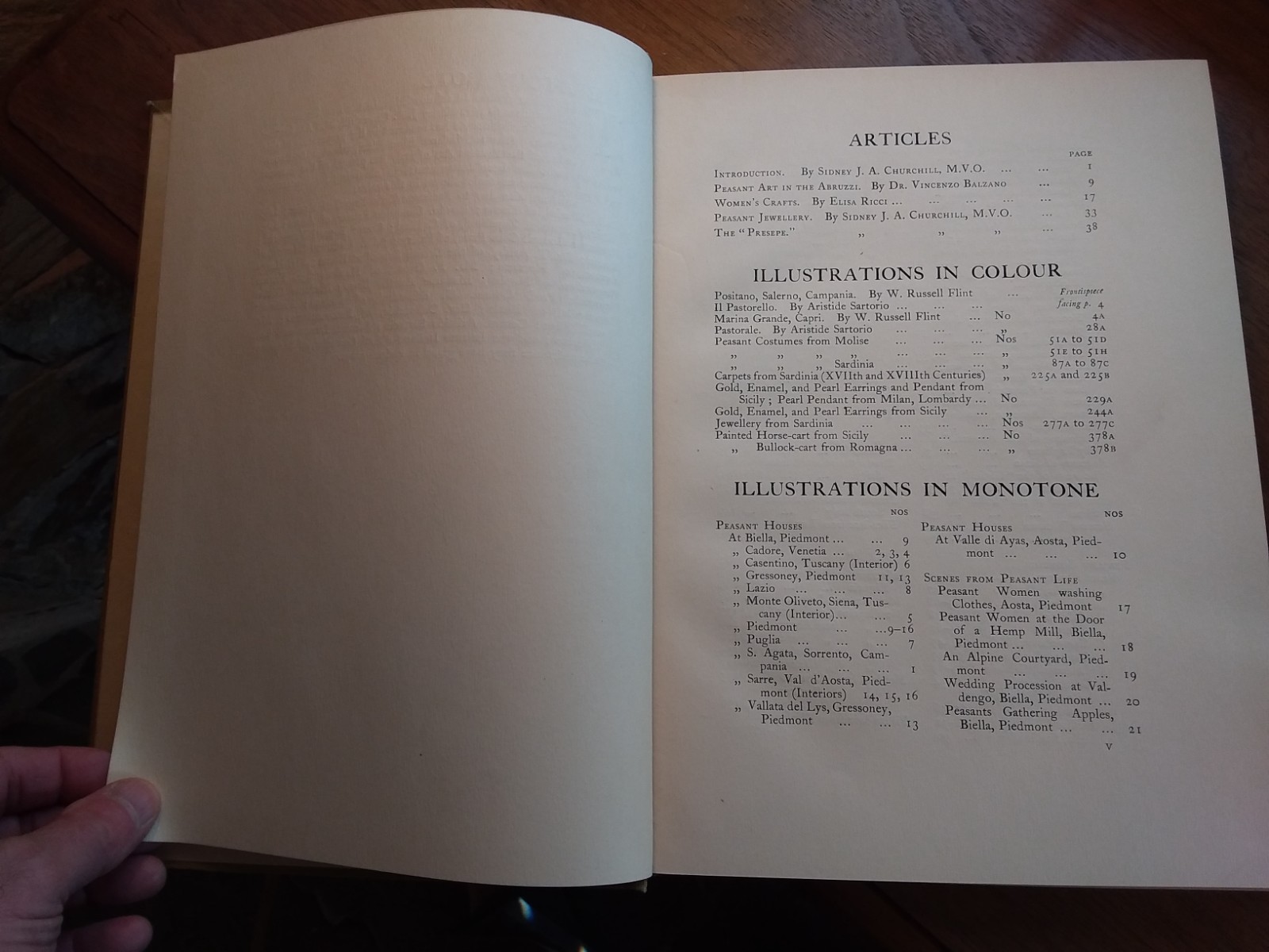 Peasant Art in Italy ed. Charles Holme – Rare 1st Edition 1913 Collectable