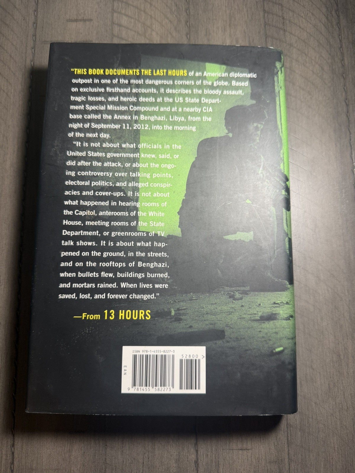 13 Hours in Benghazi by Mitchell Zuckoff SIGNED Kris „Tanto“ Paronto w/ Program!