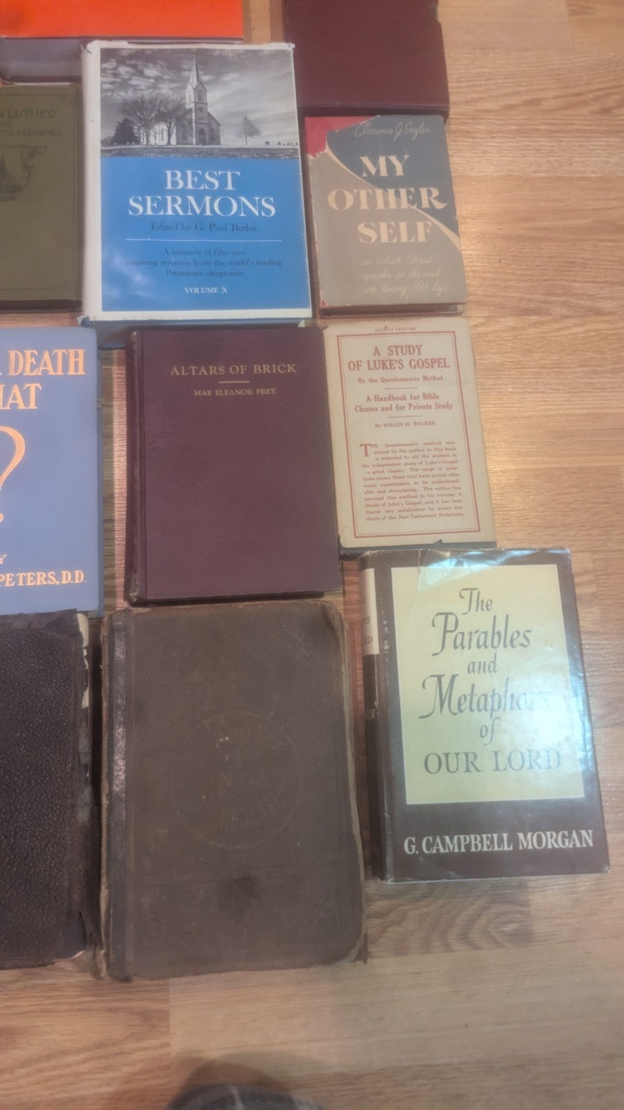 Vintage Lot 27 Christian Sermons Bible Study Commentary Hymnals Pastor’s Library