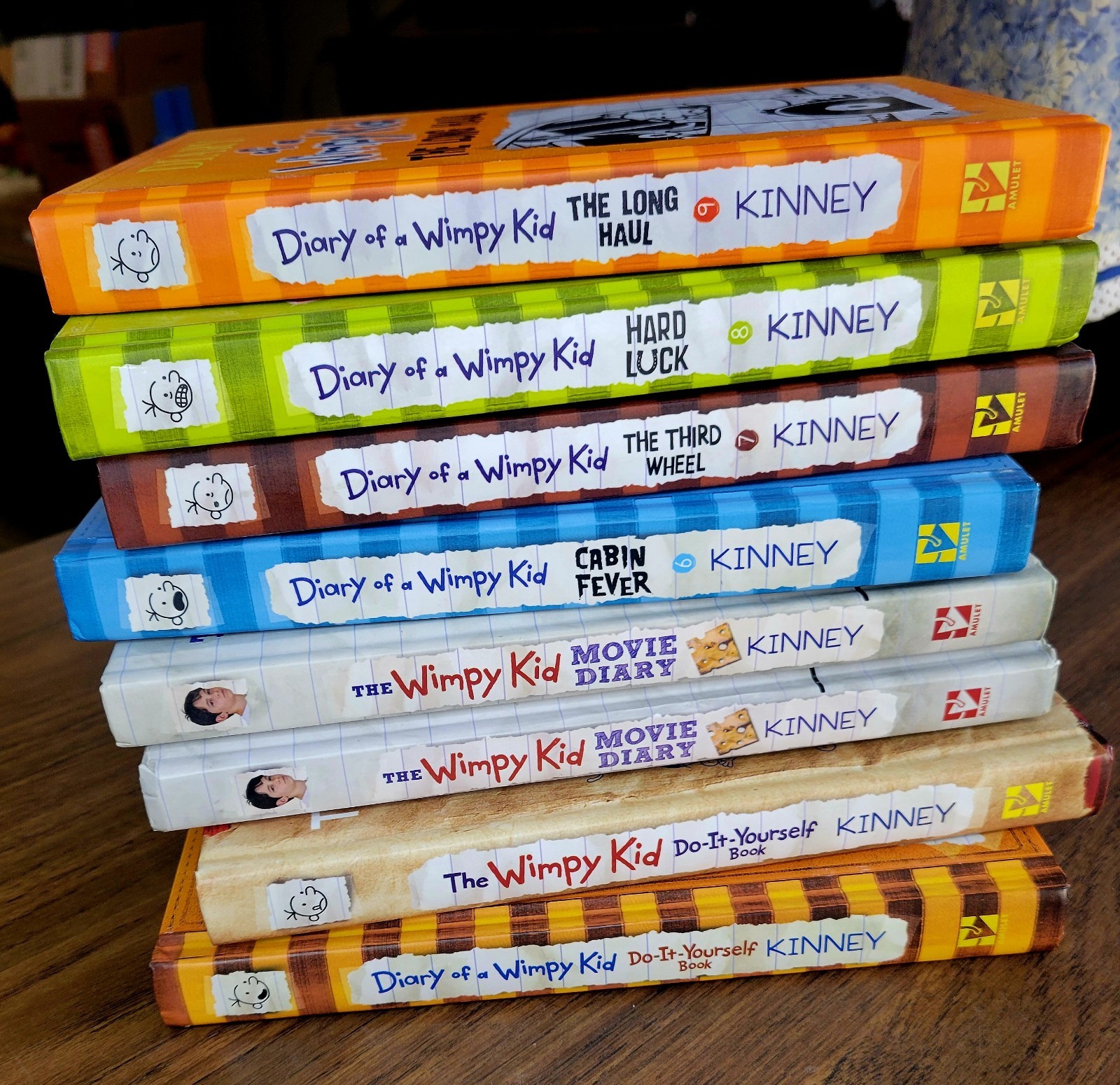 Diary of a Wimpy Kid LOT Hardcover Book Lot 6-9, Do it yourself 1ST Editions!
