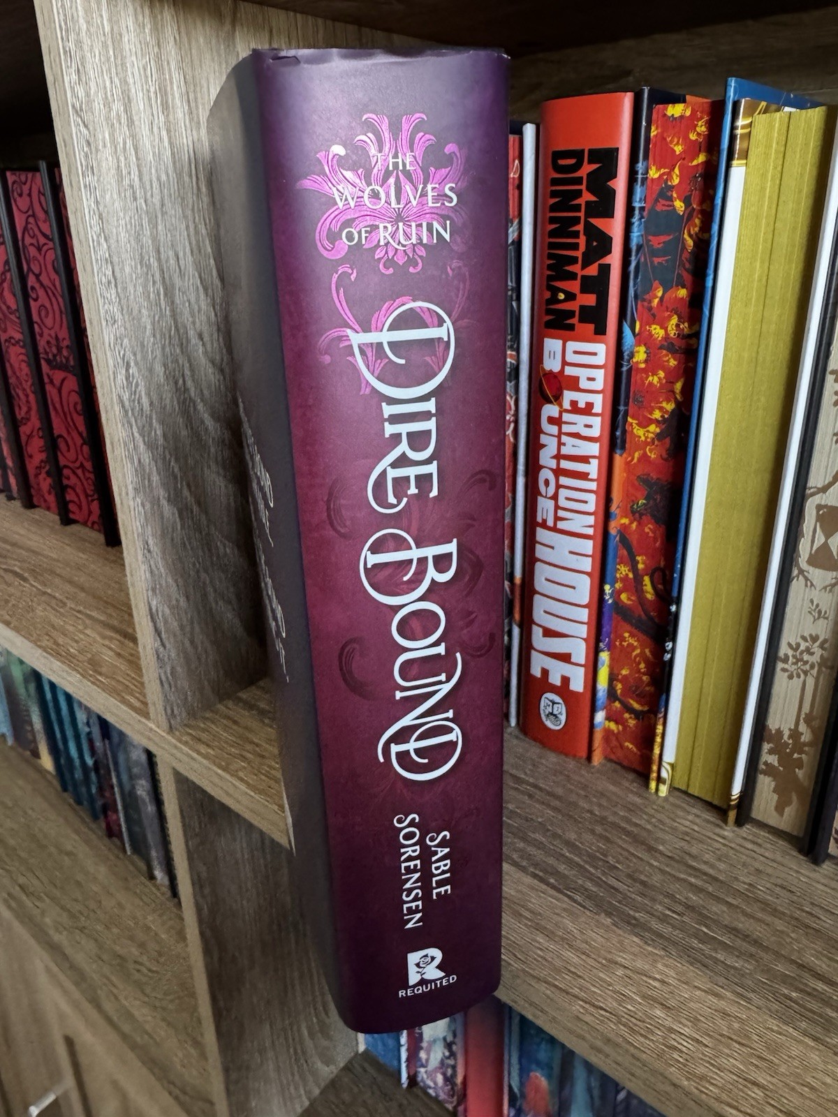 Dire Bound (Wolves of Ruin) Sable Sorensen Hardcover Illustrated Requited