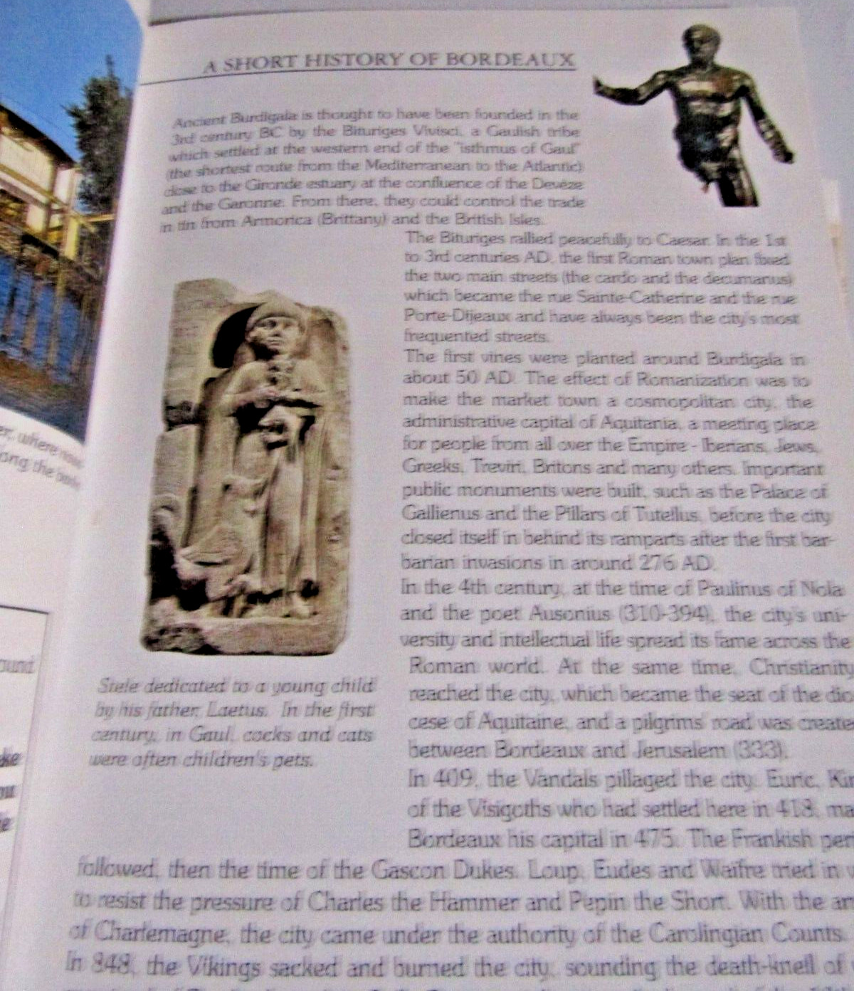 BORDEAUX VISITORS GUIDE GRAND SUD PAPERBACK BOOK 2006 96 PAGES 5.5 X 8.5 IN