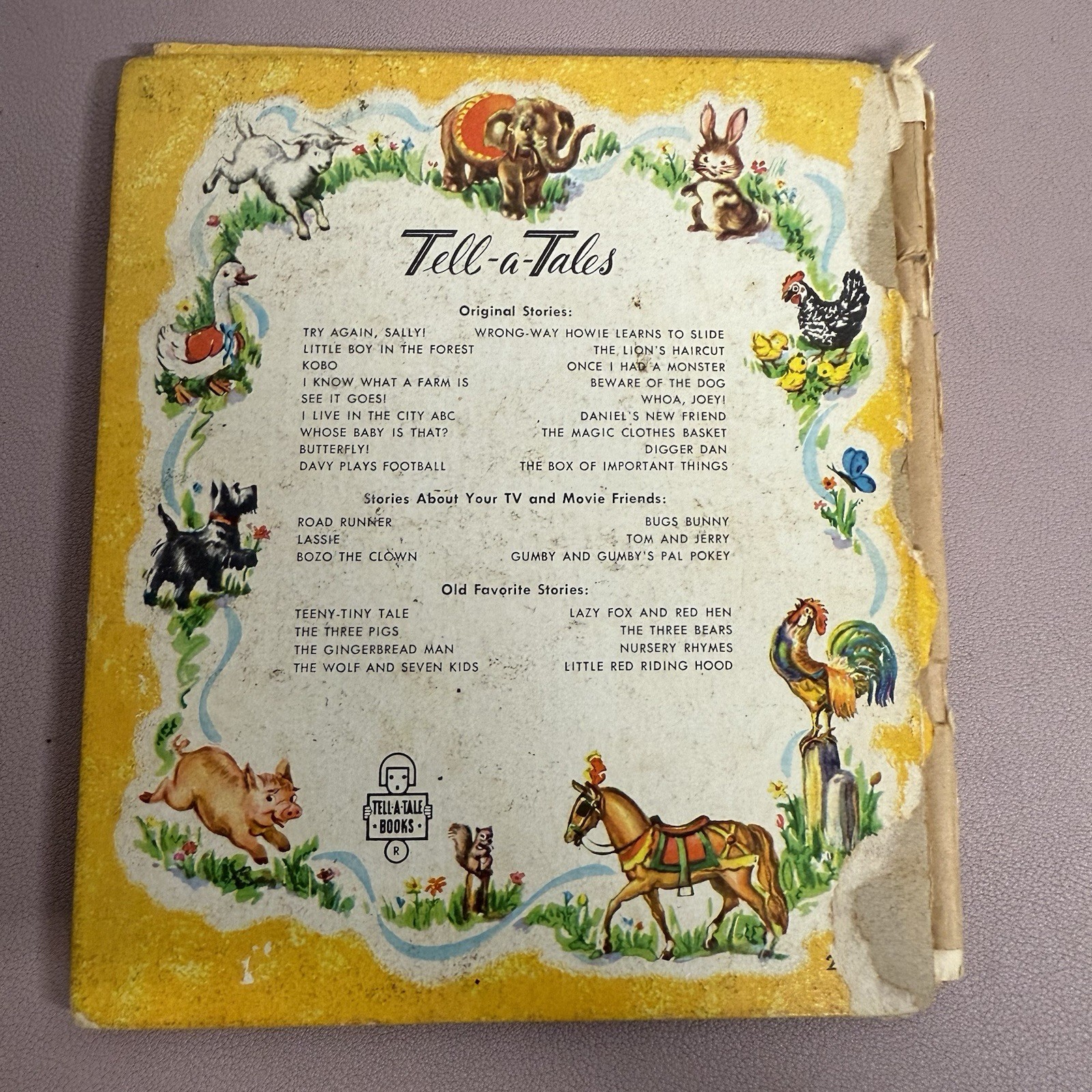 Vintage The Three Bears Children’s Book Whitman Tell-A-Tale 1959 Hardcover USA