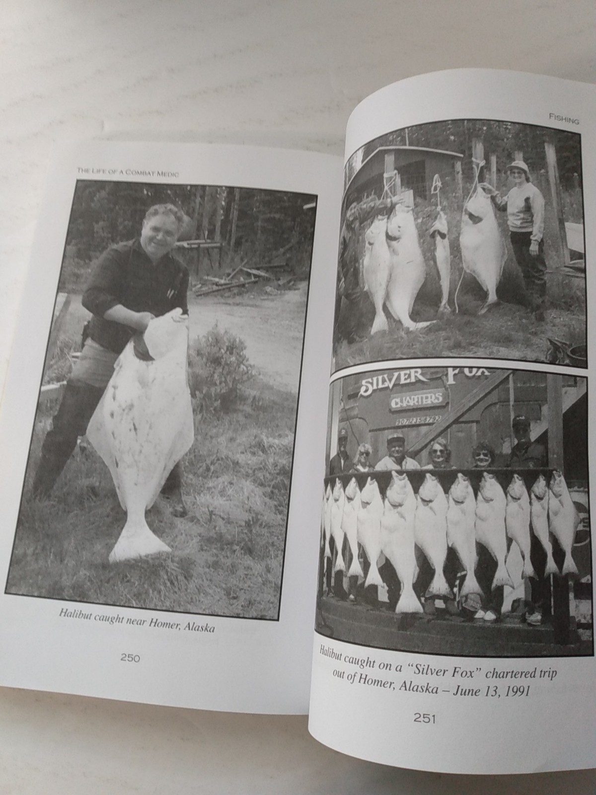 Combat Medic Korean War Life Story of a, Alaska Hunting Fishing Vaughn Dablemont