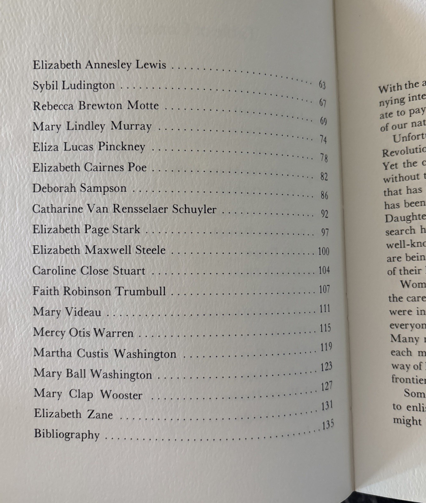 The Great Women Of The American Revolution 1975 Book Only