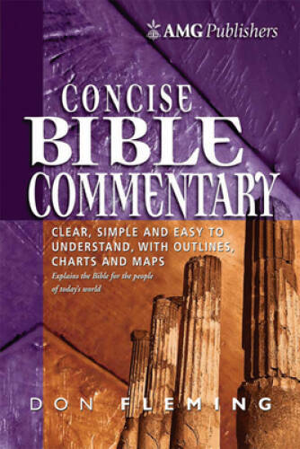 AMG Concise Bible Commentary (AMG Concise Series) – Hardcover – GOOD