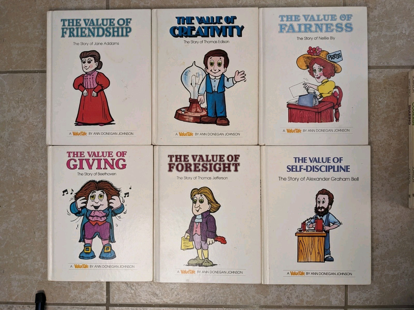 ValueTales Book Lot of 25 Vintage 1970s Hardcover Homeschool Spencer Johnson