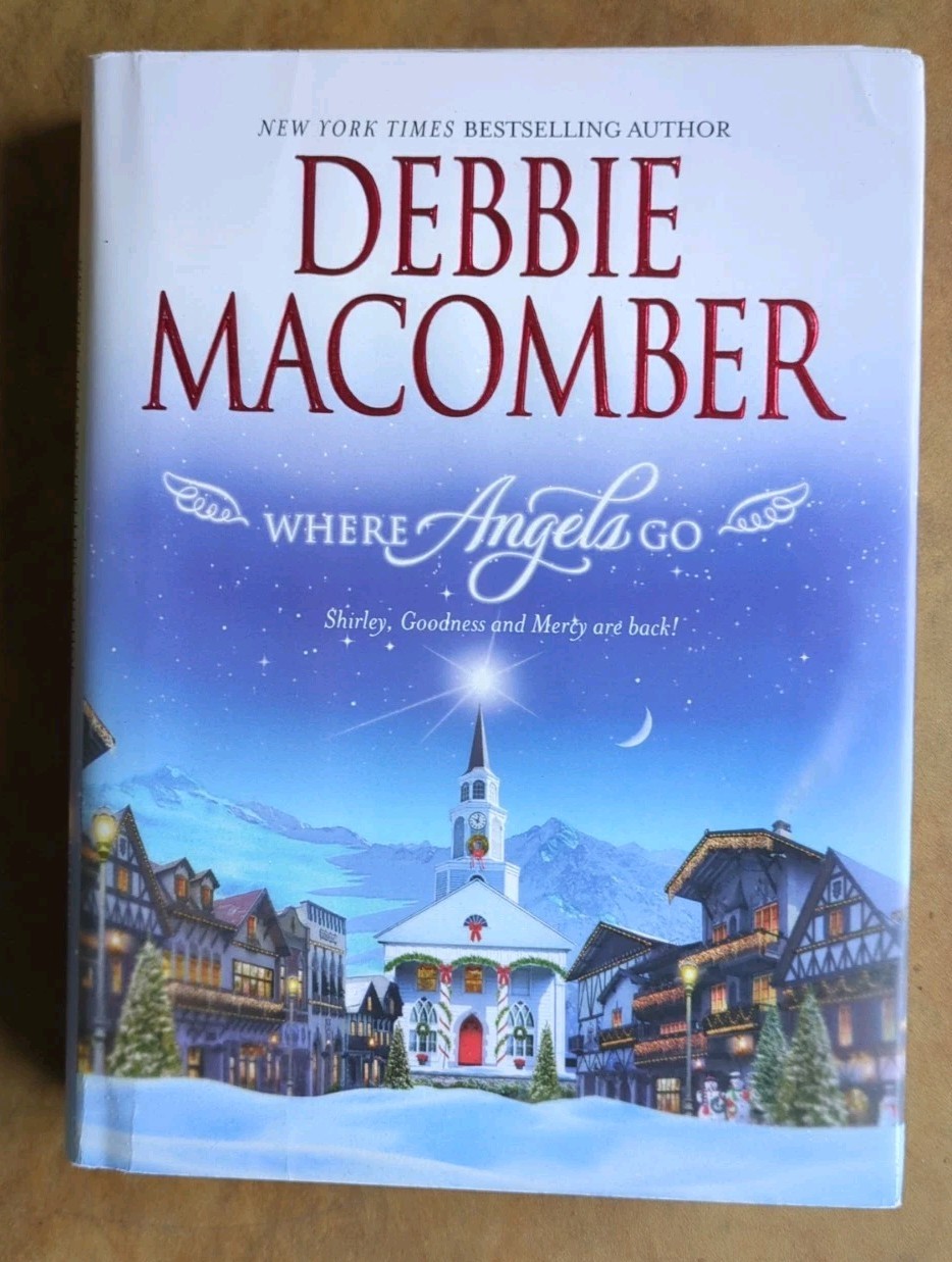 3 DEBBIE MACOMBER Christmas & Angels Hardcover Book Lot | Holiday Gift Set