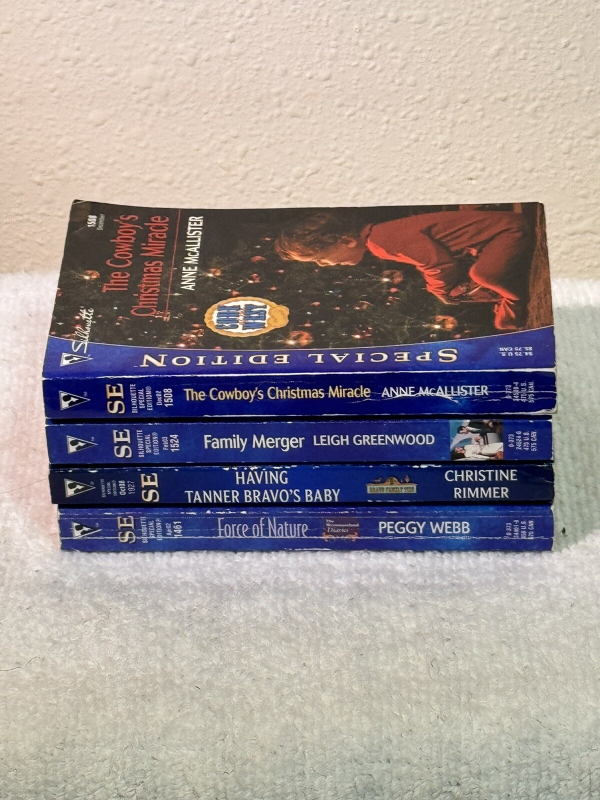 Silhouette Special Edition Series Lot 4 Paperback Books