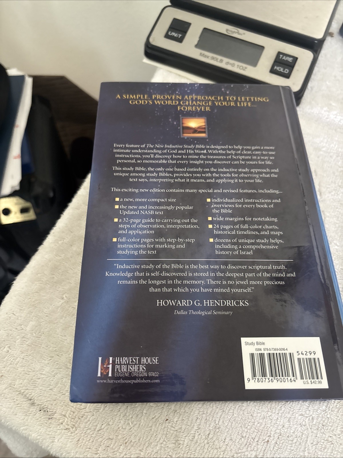 NASB Inductive Study BIBLE 2000 Hardcover 1995 Text Kay Arthur Color