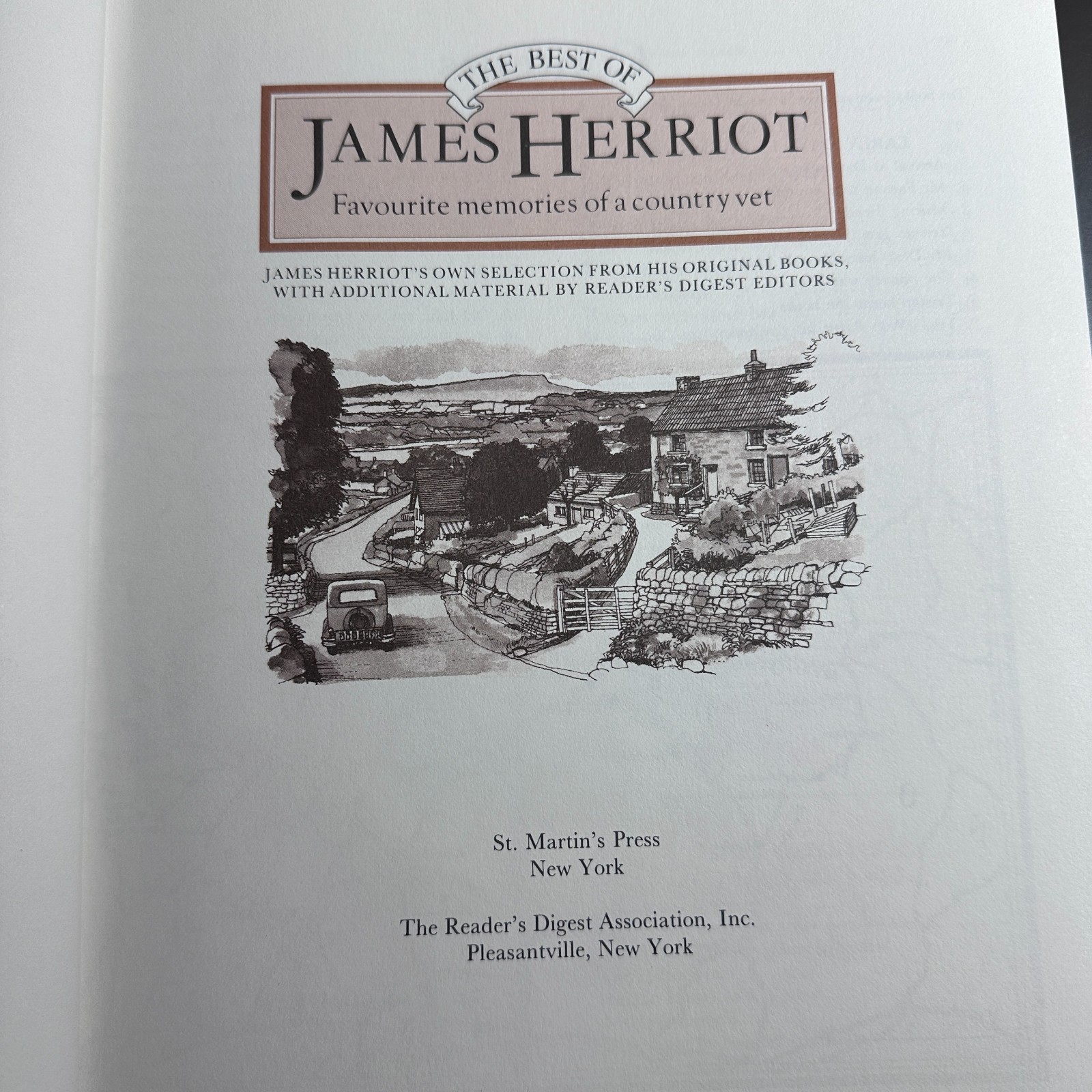 James Herriot Book 1982 Illustrated – All Things Great Biography