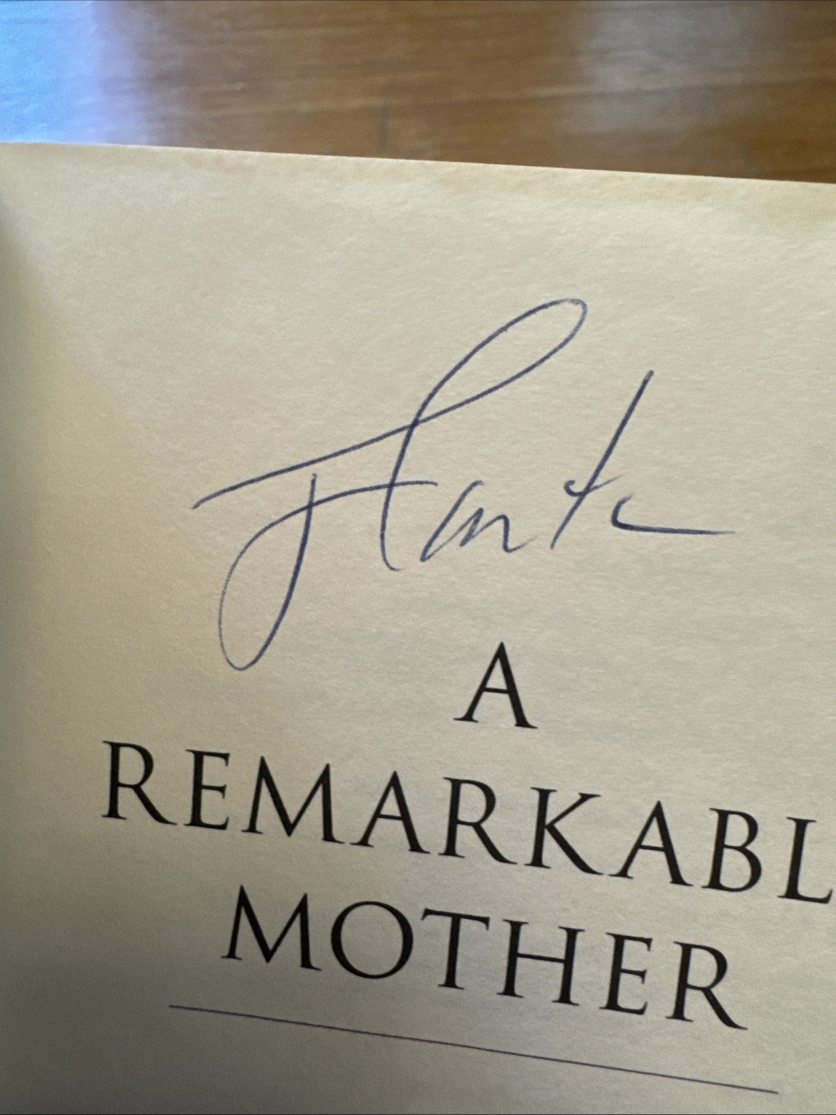 Remarkable Mother by Jimmy Carter (2008, Hardcover) Signed By Jimmy Carter