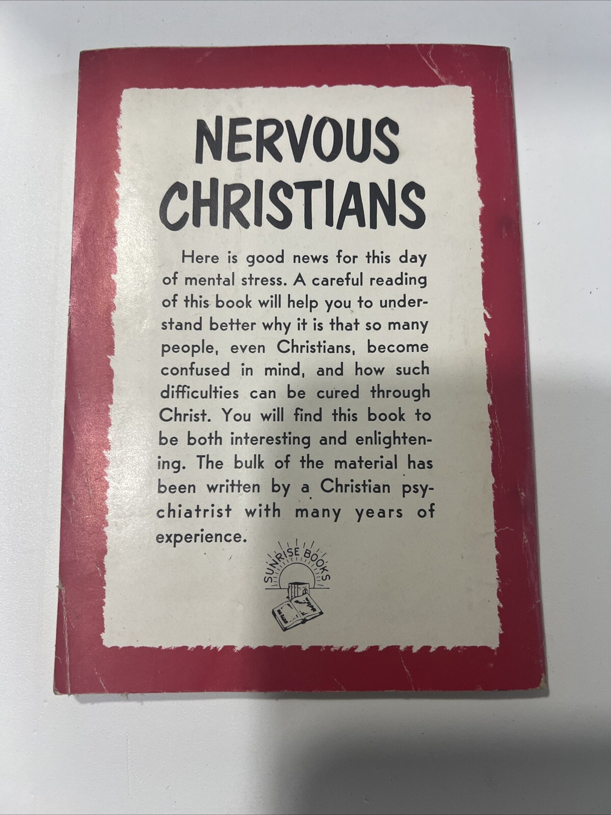 1957︱ Sunrise Books︱ Nervous Christians︱ L. Gilbert Little︱ Softback Book