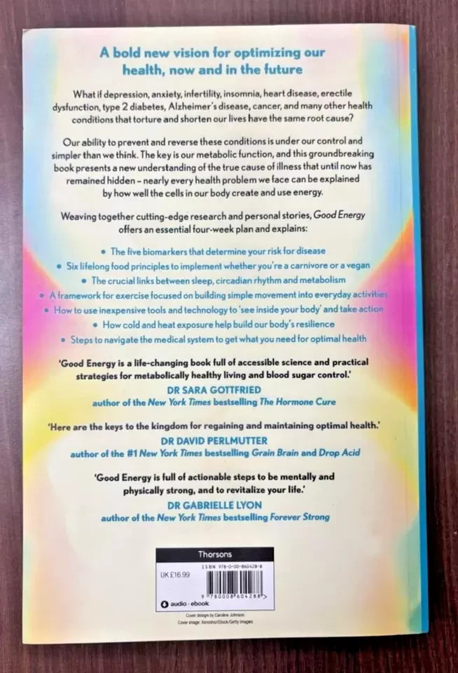 Good Energy by Dr. Casey Means NEW Paperback