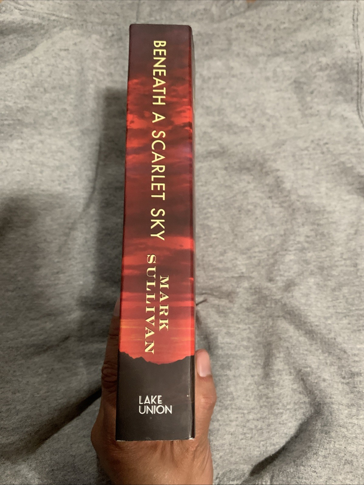 Beneath a Scarlet Sky : A Novel by Mark Sullivan (2017, Trade Paperback)