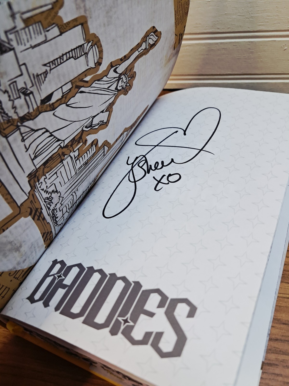 Dirty Headlines L.J. Shen Signed Special Edition Baddies Book Box Exclusive
