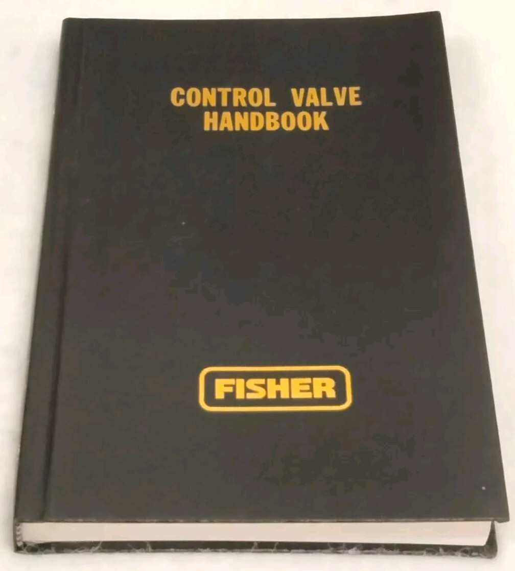 Fisher Control Valve Handbook Second Edition 210 Pages. See Pics & Description
