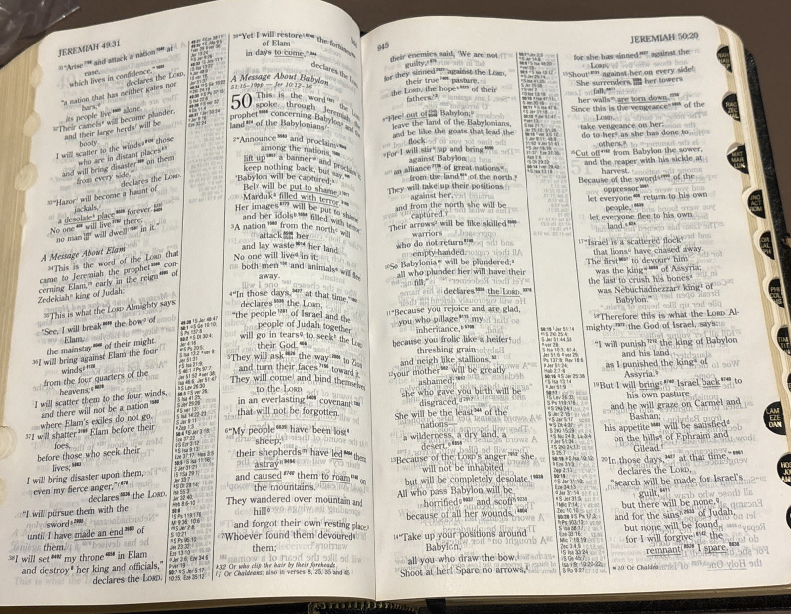Hebrew Greek Key Word Study Bible NIV Red Letter Ed AMG Bonded Leather Indexed