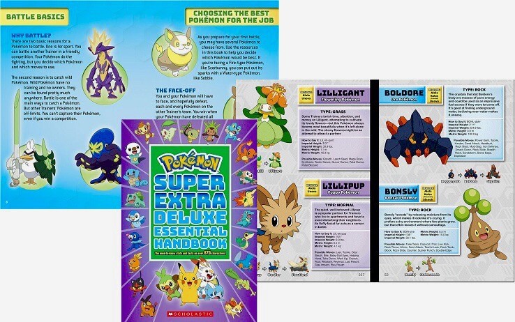 Super Extra Deluxe Essential Handbook (Pokémon) The Need-To-Know Stats and Facts
