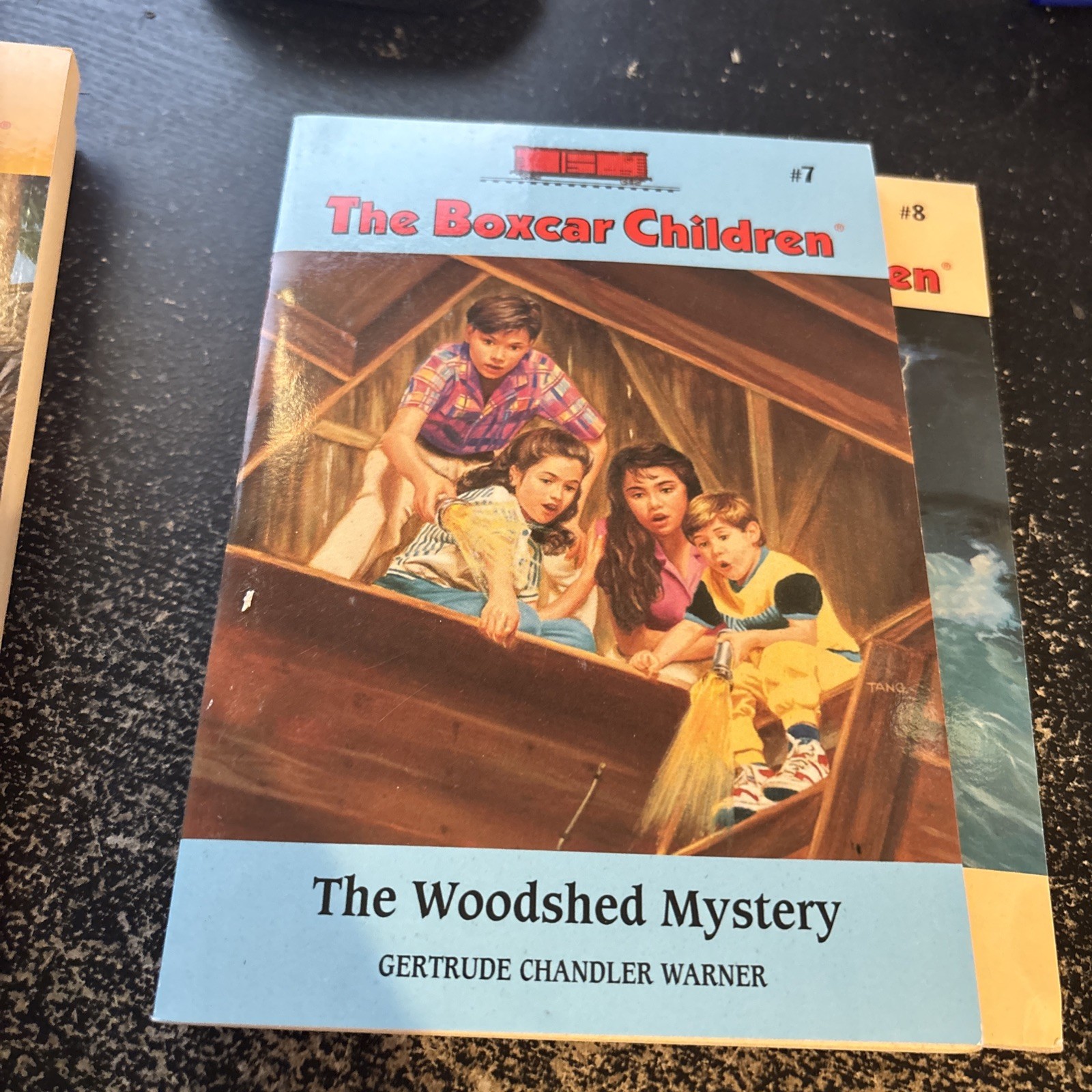 The Boxcar Children Mysteries Paperback Set # 5 6 7 8 Gertrude Warner Box Set