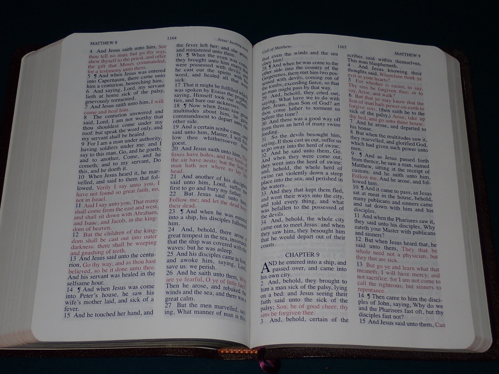 Jack Van Impe Prophecy Bible KJV 1999 Imitation Leather Red Letter Clean Pages