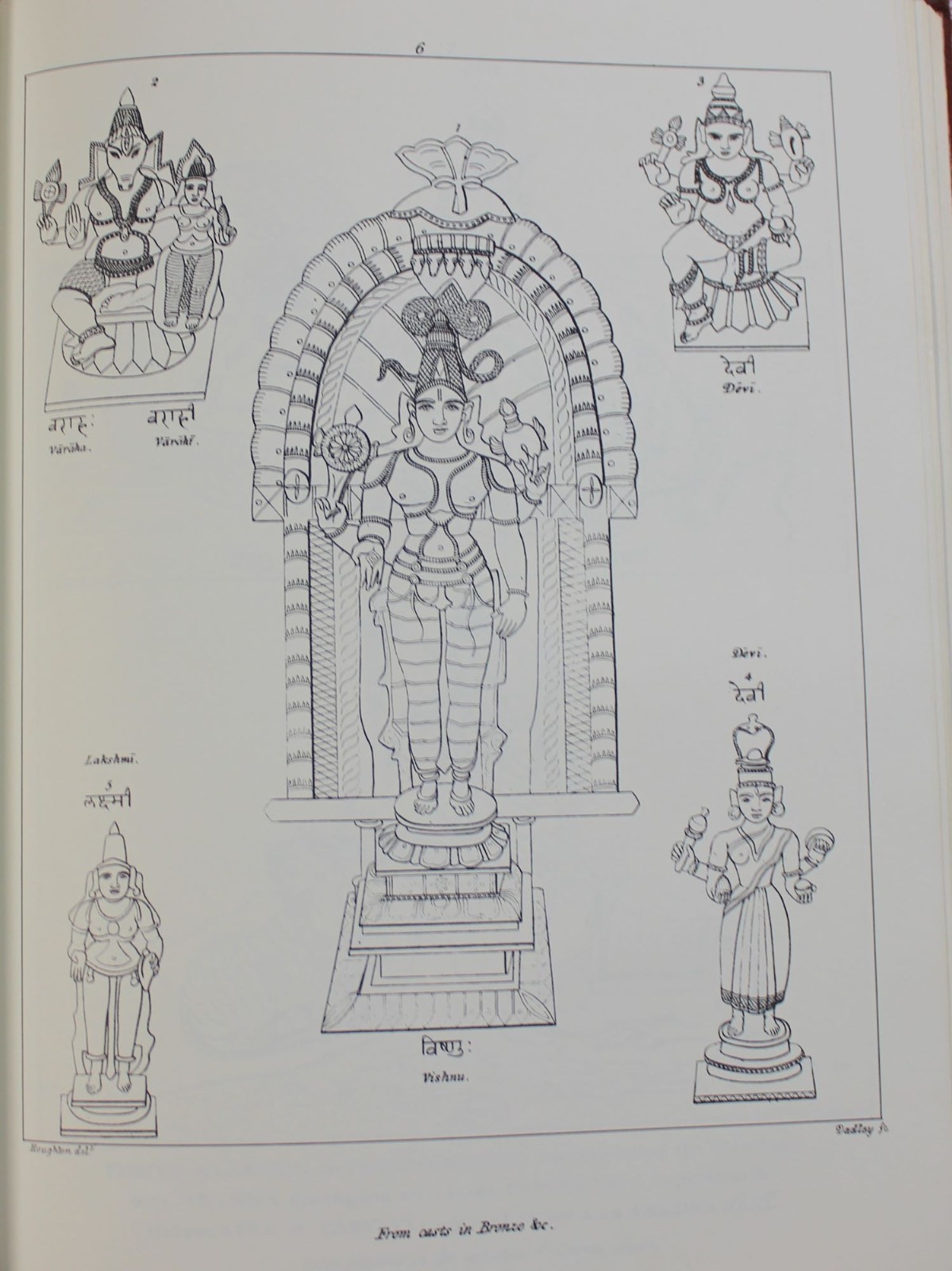 THE HINDU PANTHEON By Edward Moor [Hardcover]