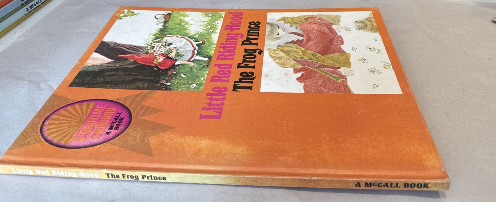 Vintage 1969 Storytime Treasury Little Red Riding Hood/The Frog Prince