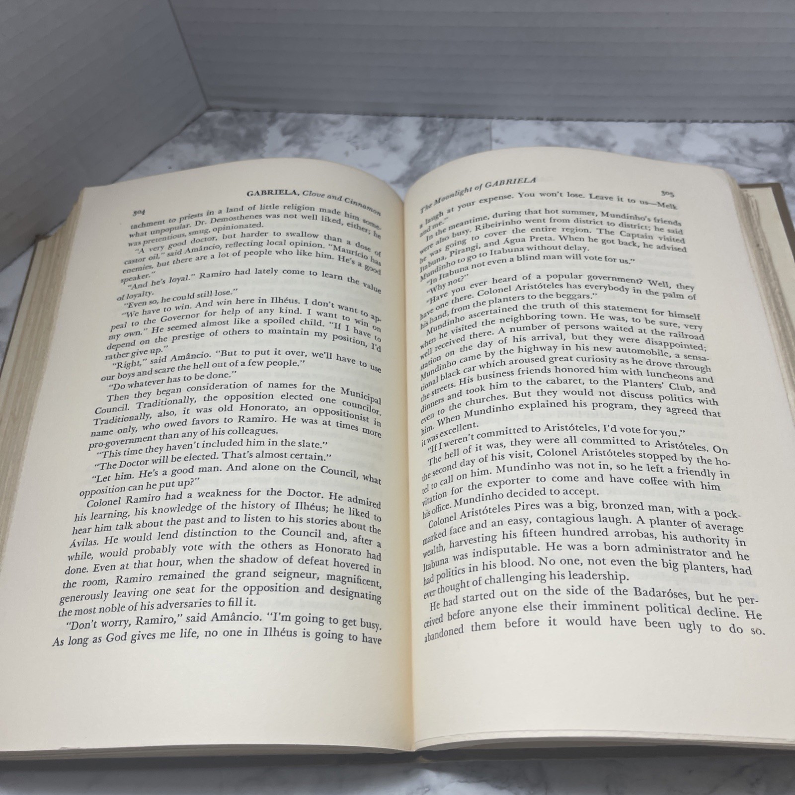 Gabriela Clove And Cinnamon by Jorge Amado – 1962 4th Printing Alfred A. Knopf