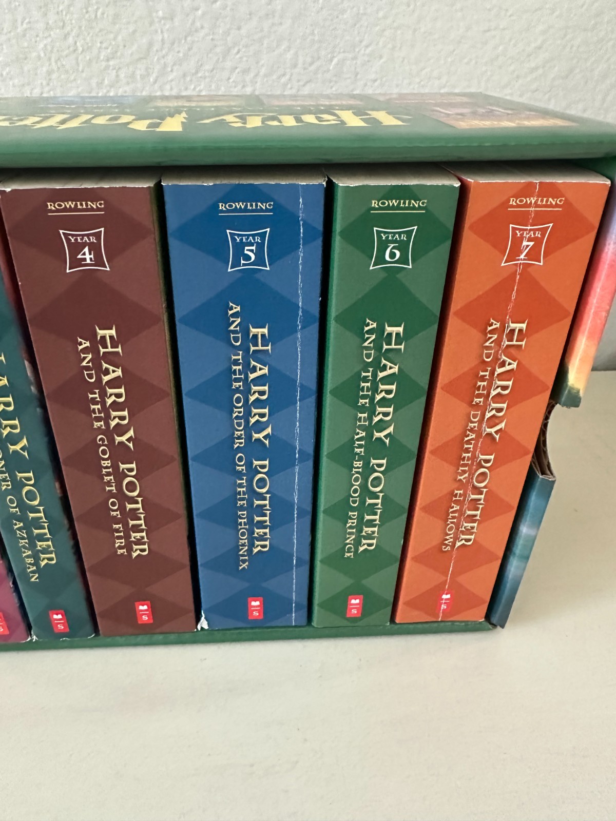 Harry Potter Paperback Boxset #1-7 by J. K. Rowling (2009, Hardcover)
