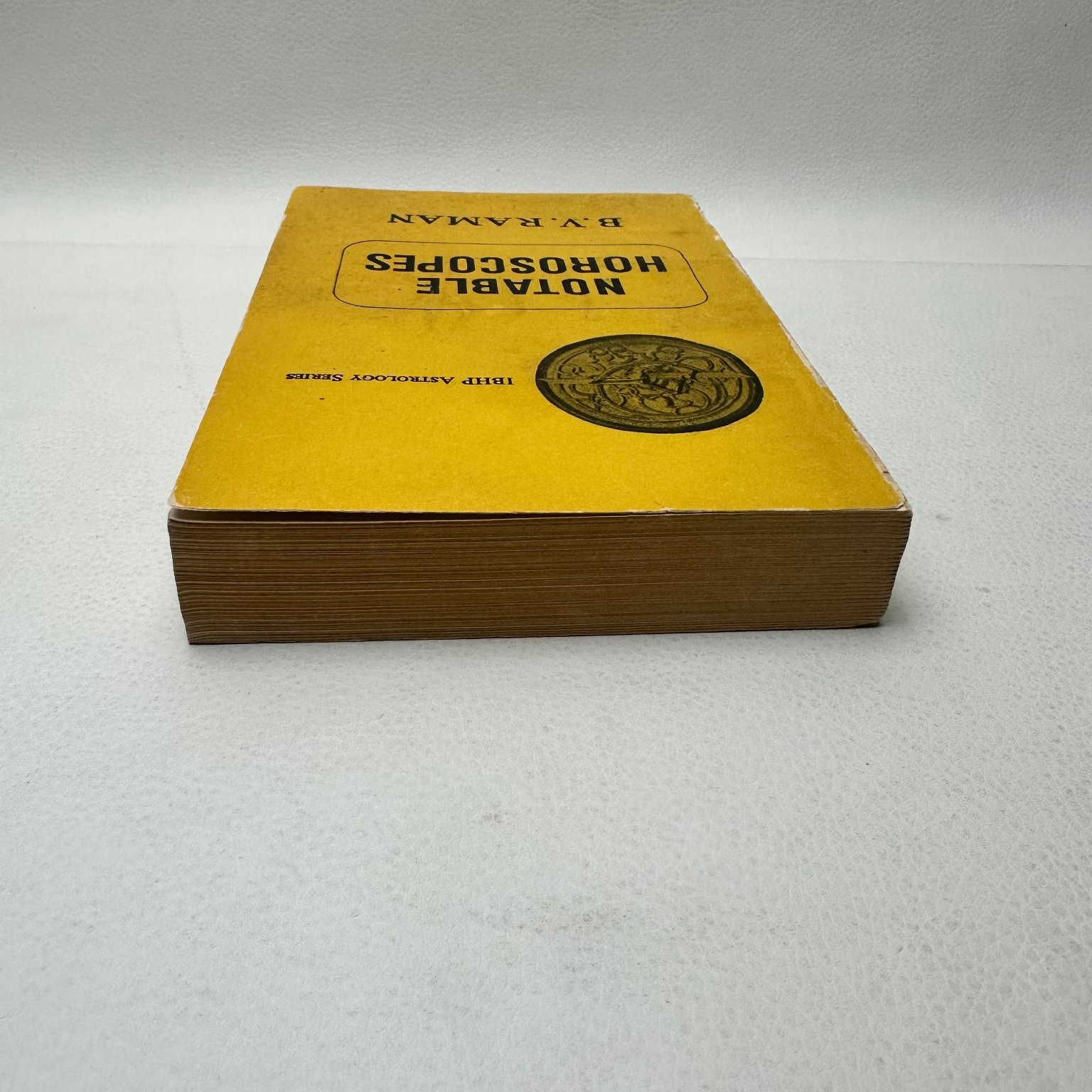 Notable Horoscopes B.V. Raman 1981 Fifth Printing Astrology IBH PB