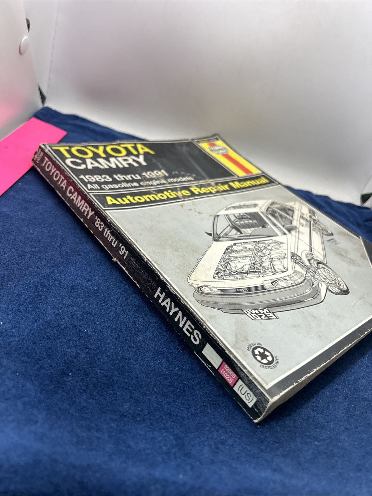 Haynes Toyota Camry 1983-1991 All Gas Models Automotive Repair Manual 1023