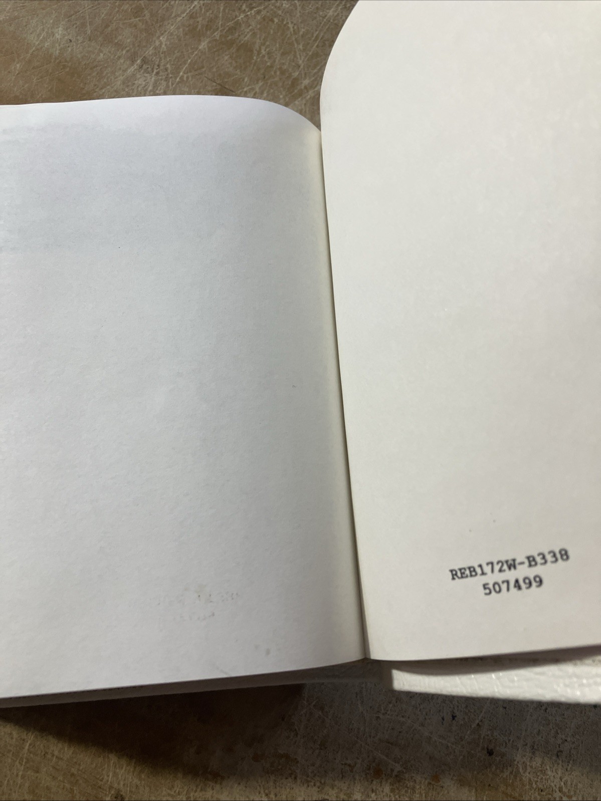 Revised English Bible (REB) White French Morocco Leather Rare Cambridge REB172W