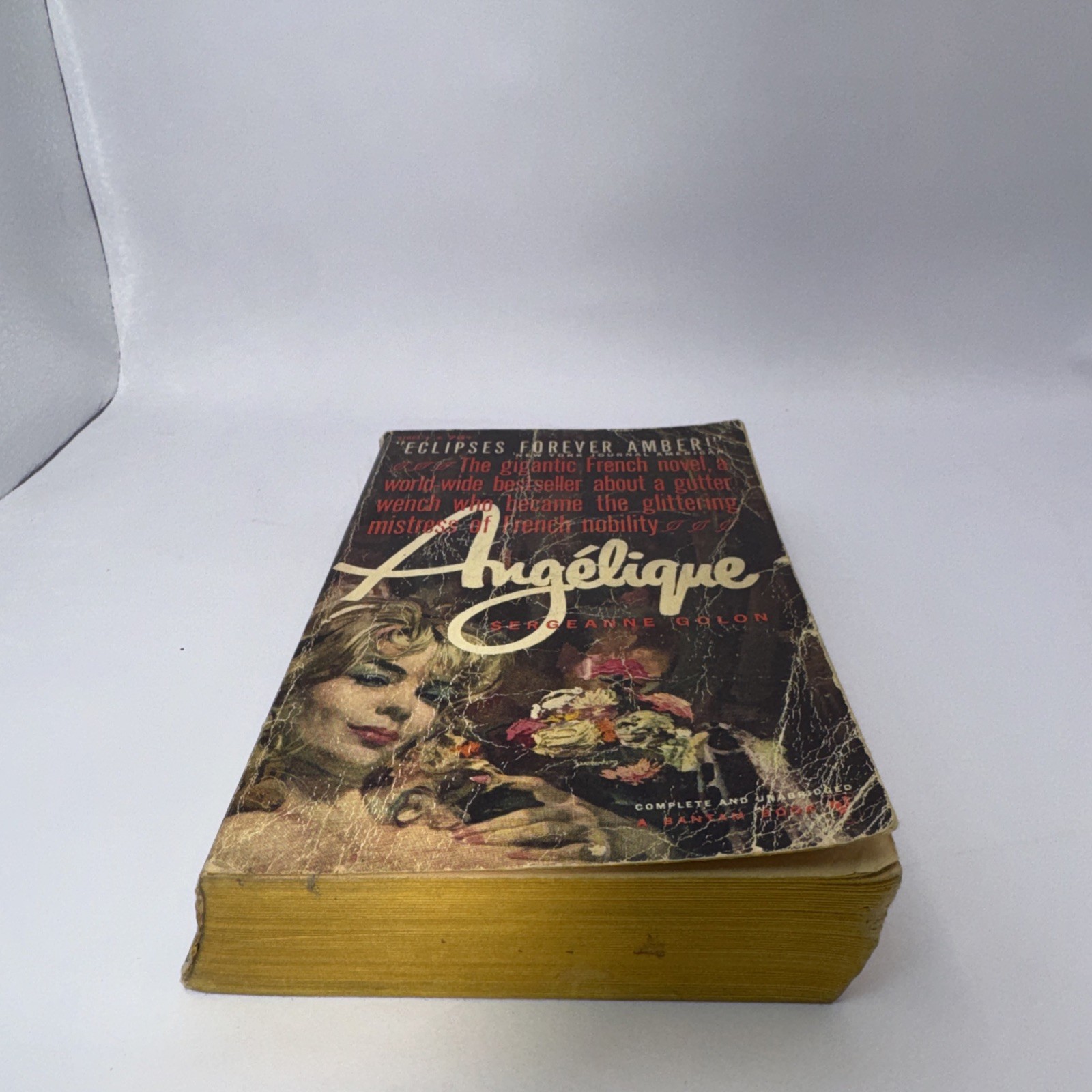 Angelique book 1 by Sergeanne Golon paperback 1960 pub.