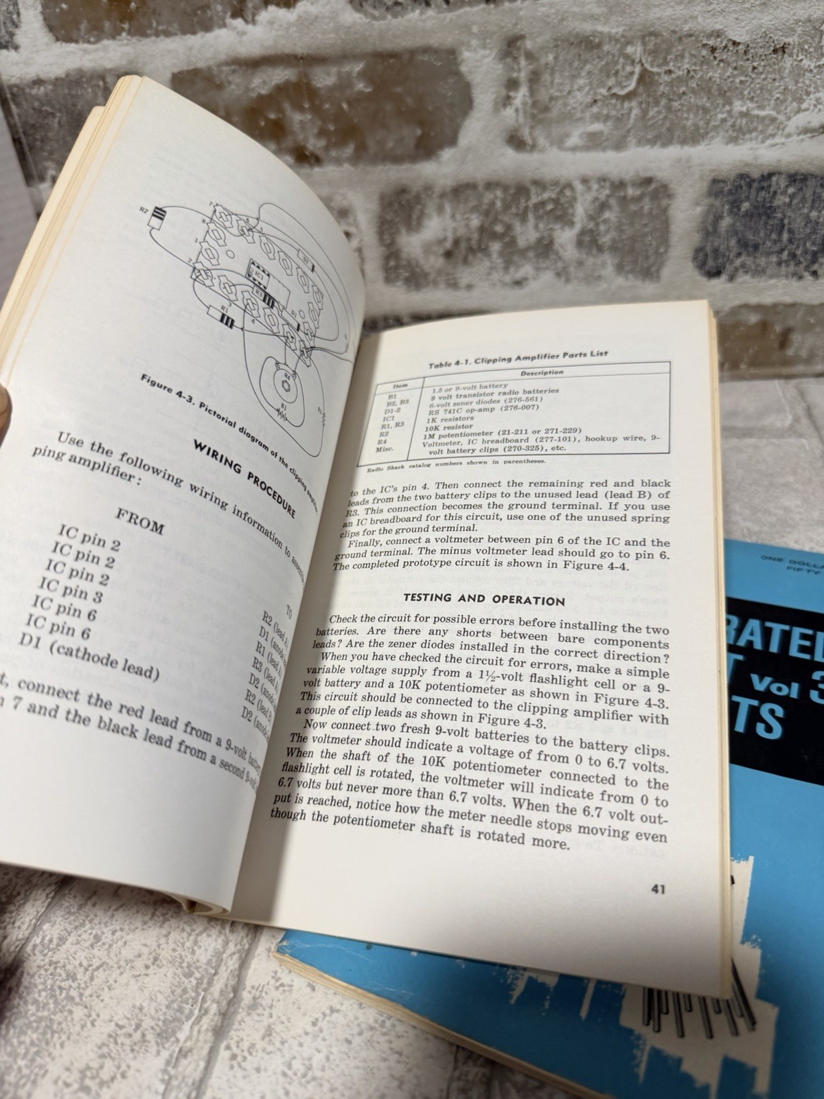 Radio Shack Integrated Circuit Projects vol 3,4,5 Forrest M Mims 1st Ed 1975