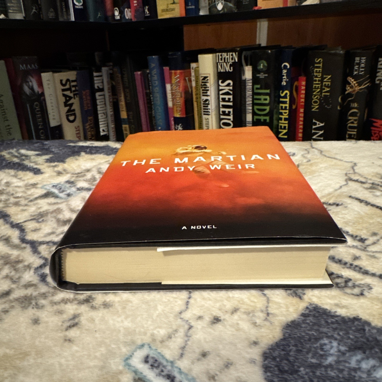 The Martian by Andy Weir (2014, Hardcover) First Edition/Late Print, VG, HCDJ