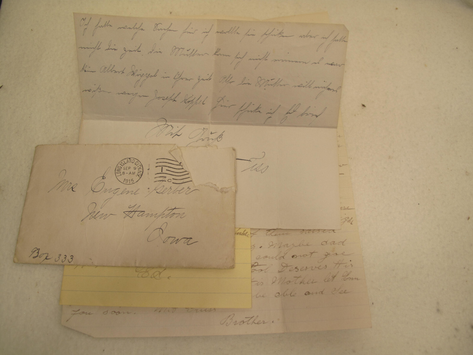 ATG~The German Classics~Patrons Edition~8 Books~1914 & Letters From NYC to Iowa
