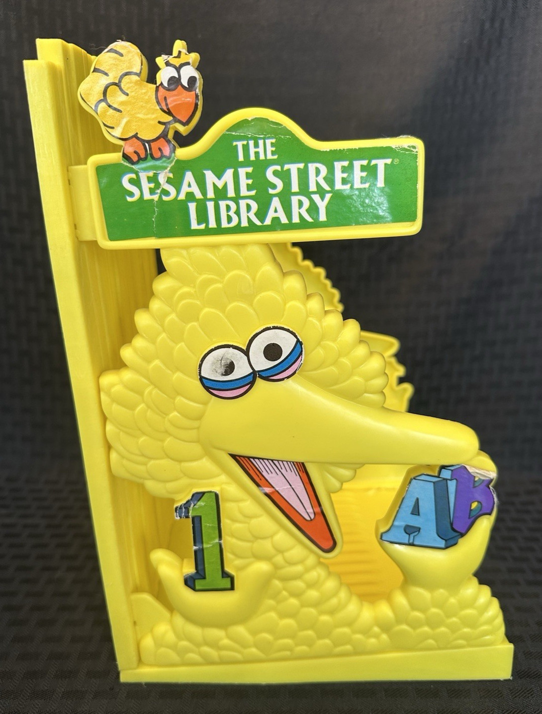 1989 On My Way with Sesame Street Library 1-15 Complete Set w/ Stand -Nice Set!