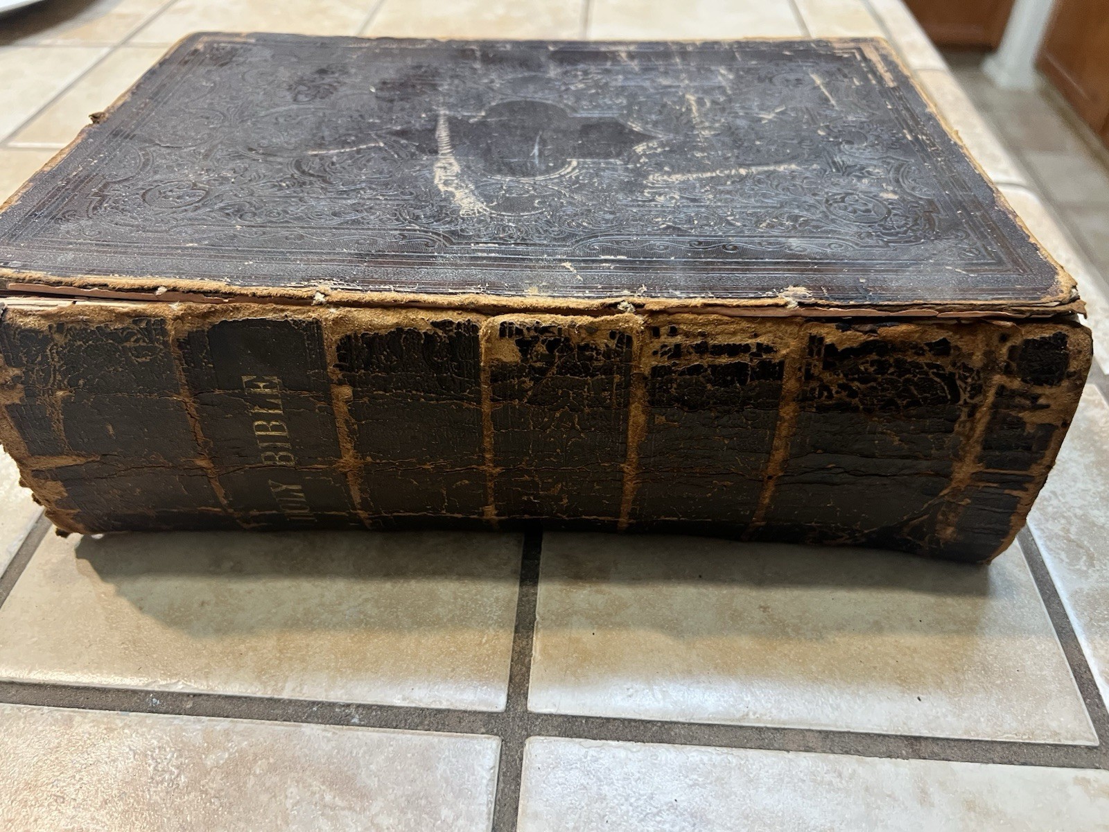 Holy Bible 1867 Old And New Testiment Leather