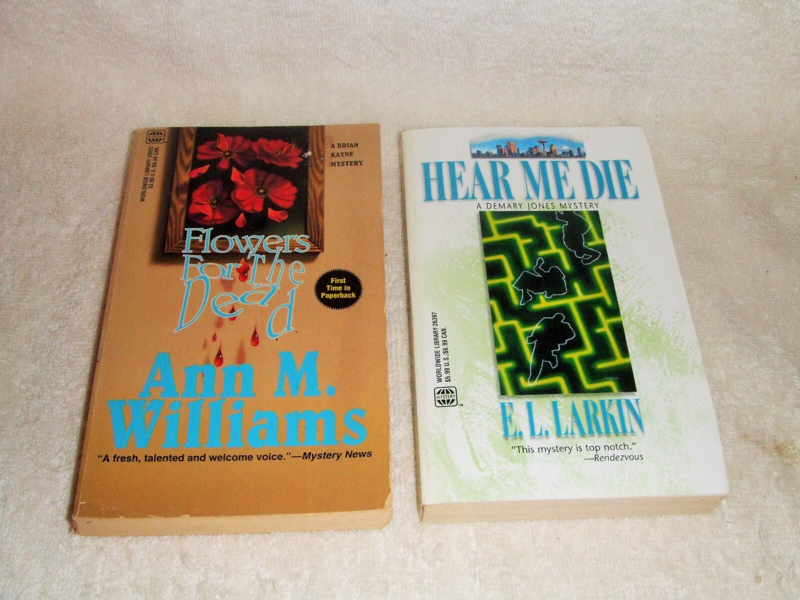 Lot Of 8 Assorted Cozy Mysteries ~ Mixed Authors ~ Used Paperbacks ~ e