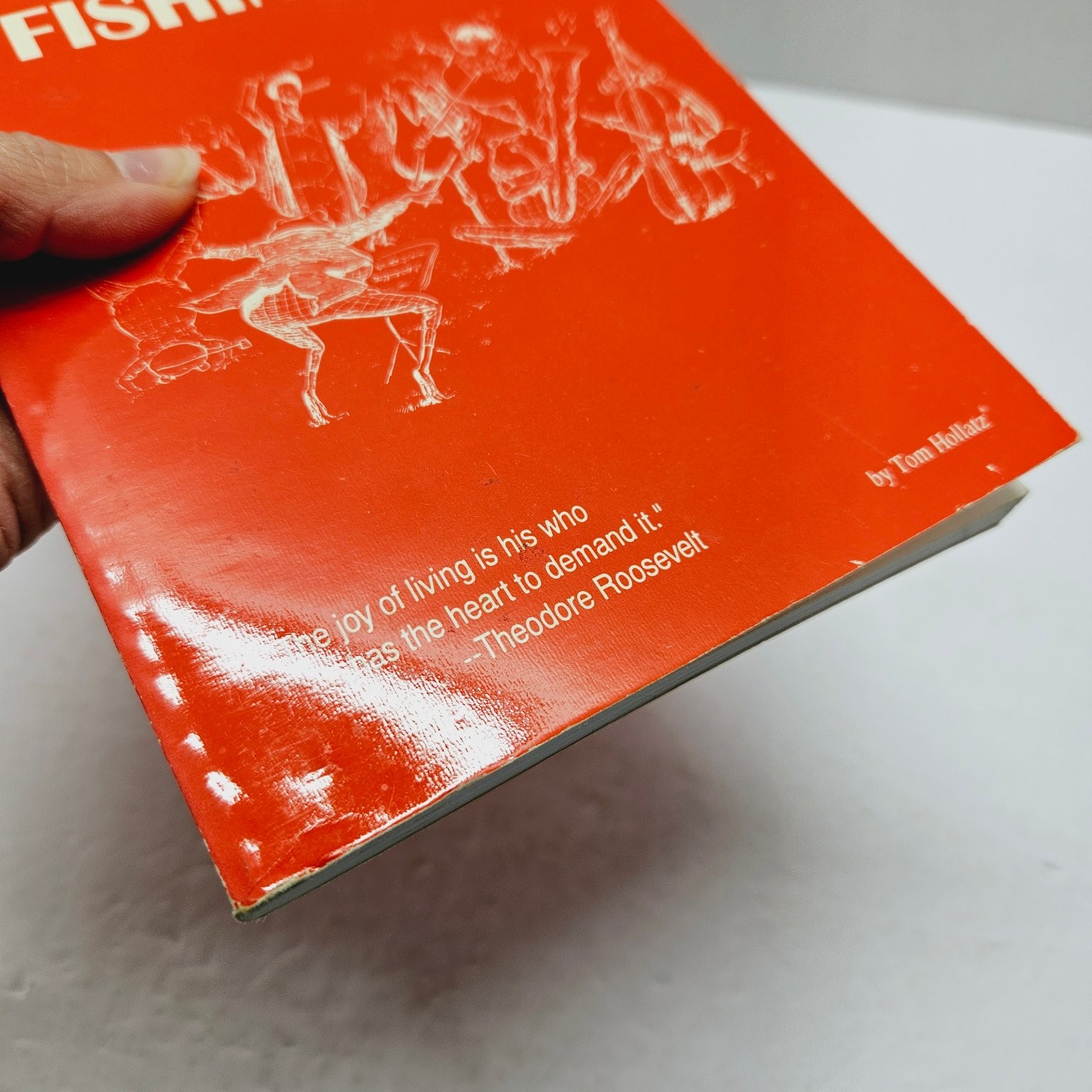 Fishing Humor Book – Li’l Red Book of Fishin‘ Tips – Tom Hollatz 1997 Pbk