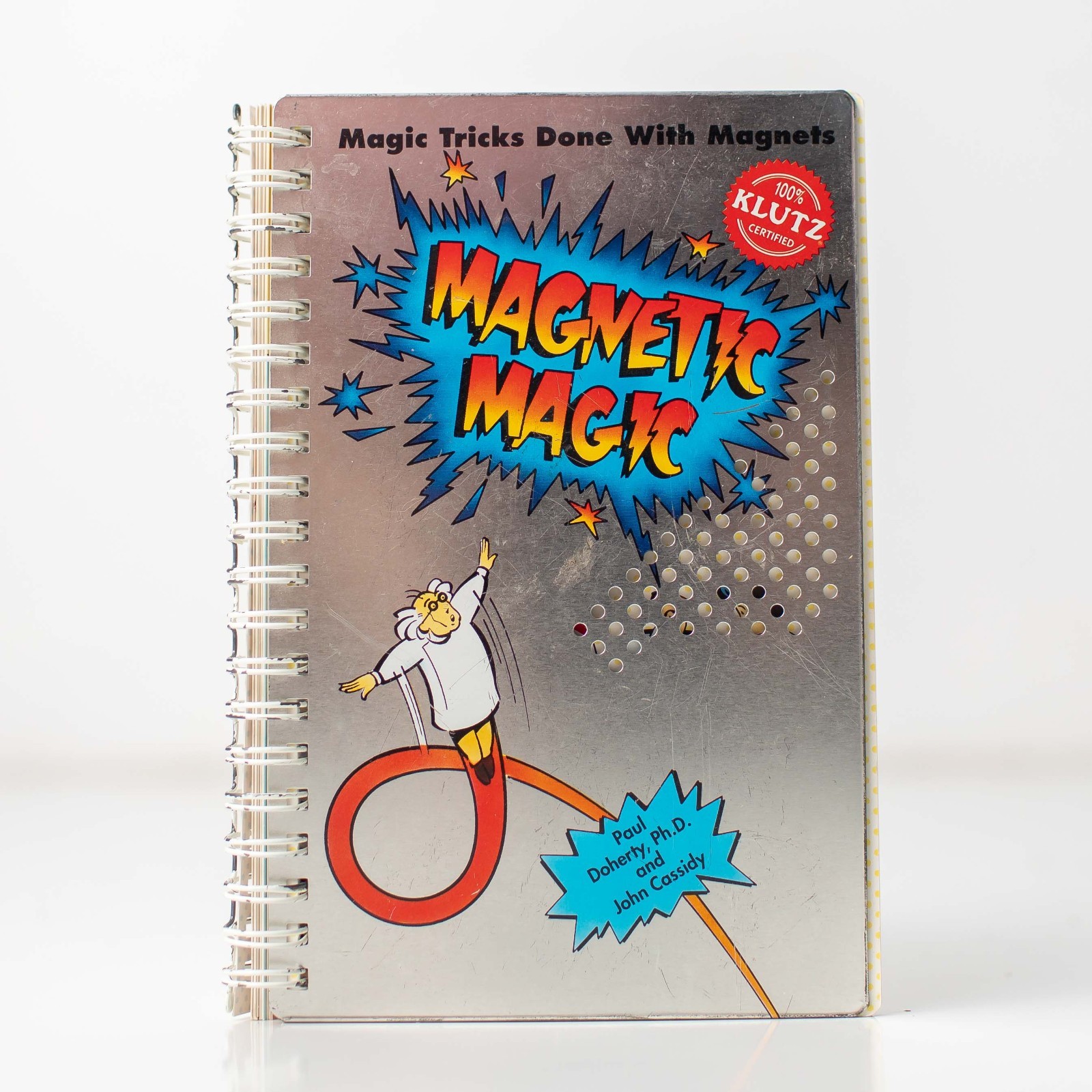 Klutz Magnetic Magic Book Paul Doherty John Cassidy Spiral Activity Science Book