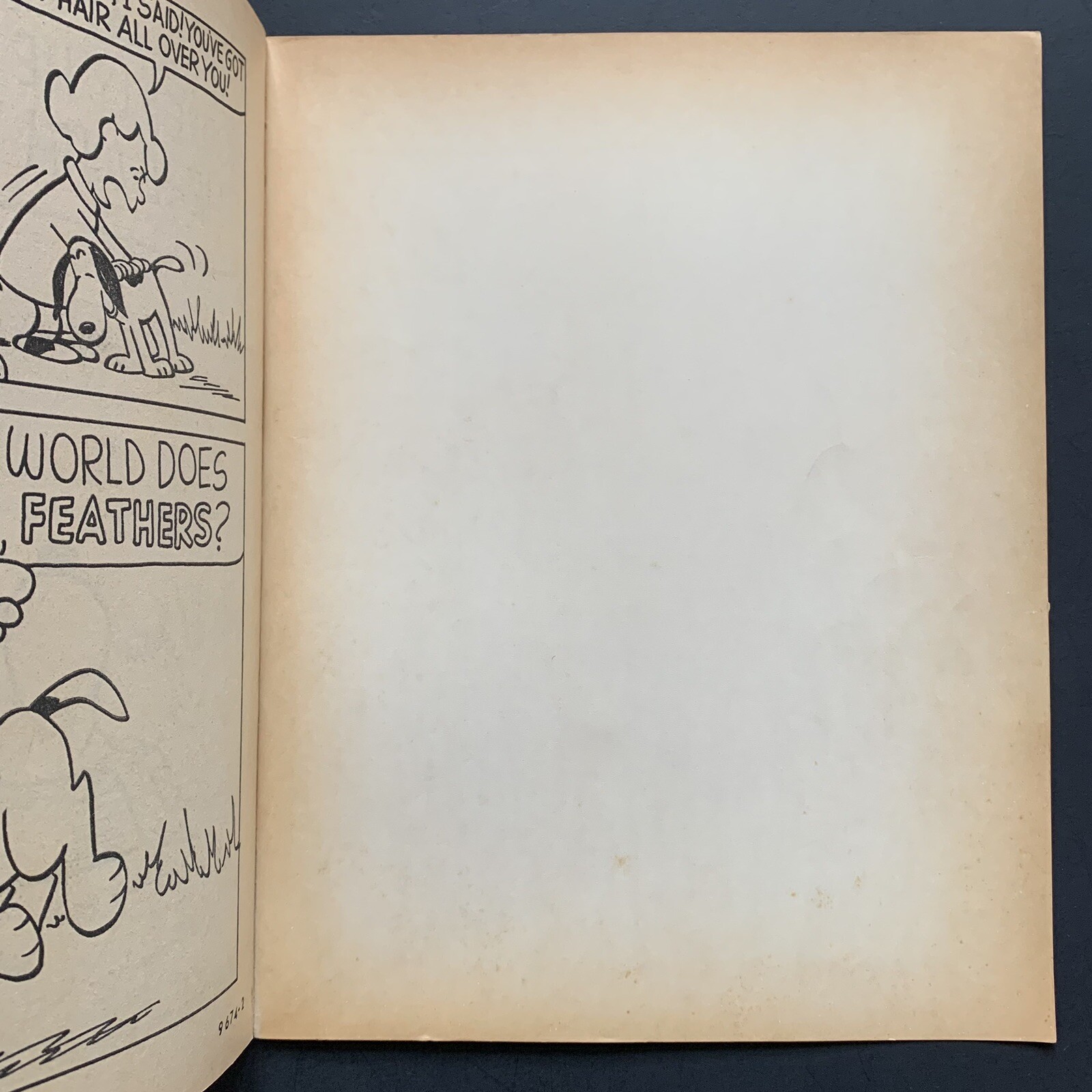 Vintage Coloring Book SNOOPY 1976 Peanuts Used 6 of 80 Pages Saalfield **READ**