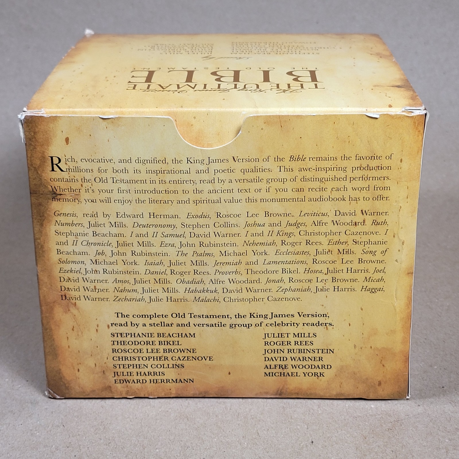 The Ultimate Bible The Old Testament KJV Audio CD Audiobook Unabridged Complete