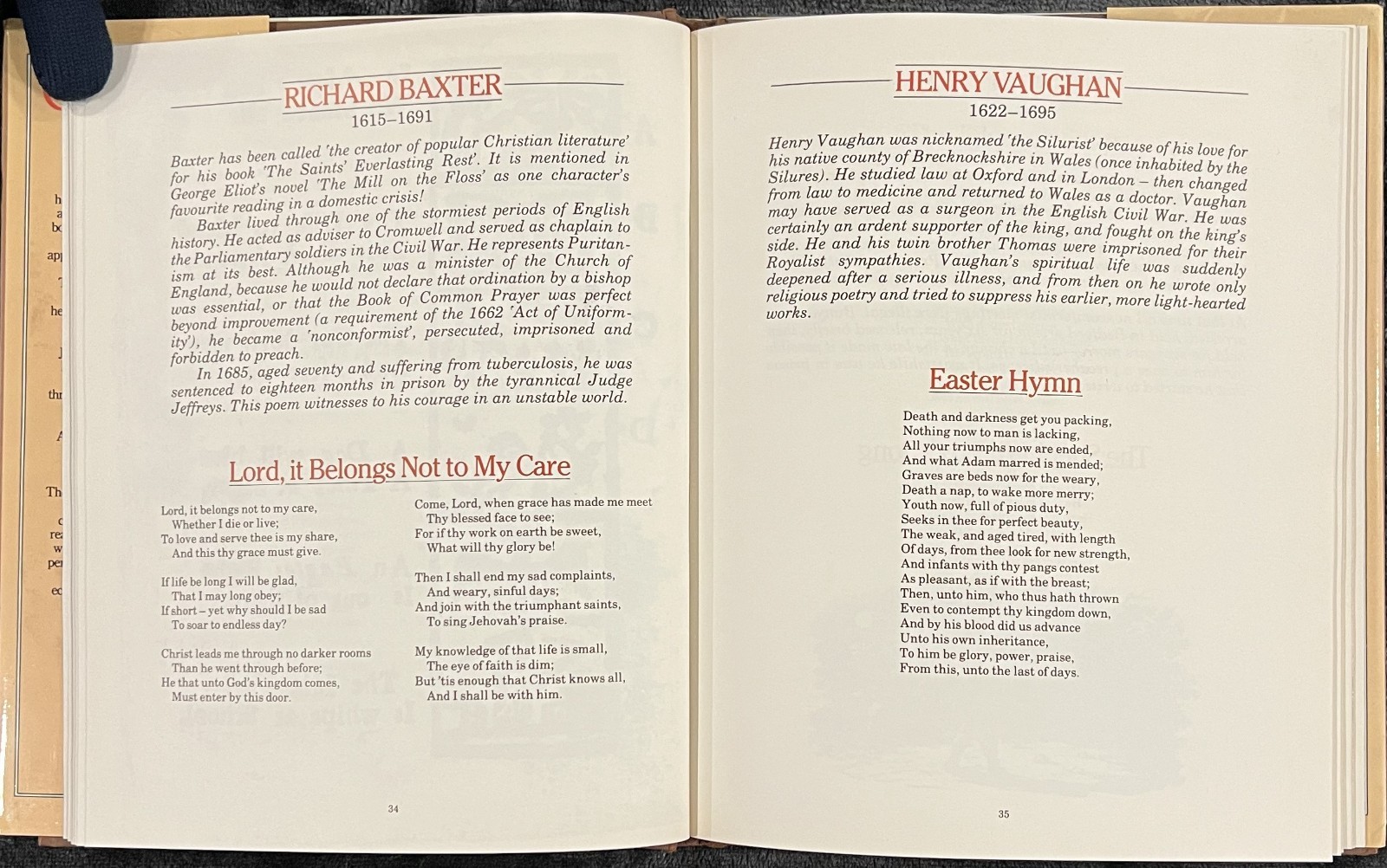 EERDMANS BOOK OF CHRISTIAN POETRY [HARDCOVER , FIRST EDITION , 1981]