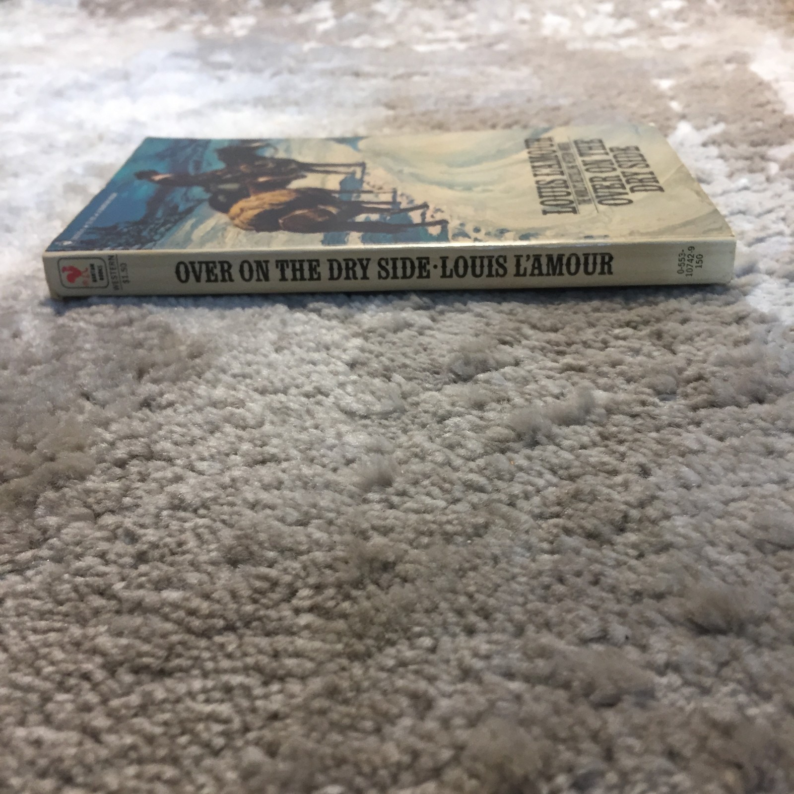 Over On The Dry Side Louis L’Amour 1977 Bantam Books Winter Trail Survival Book