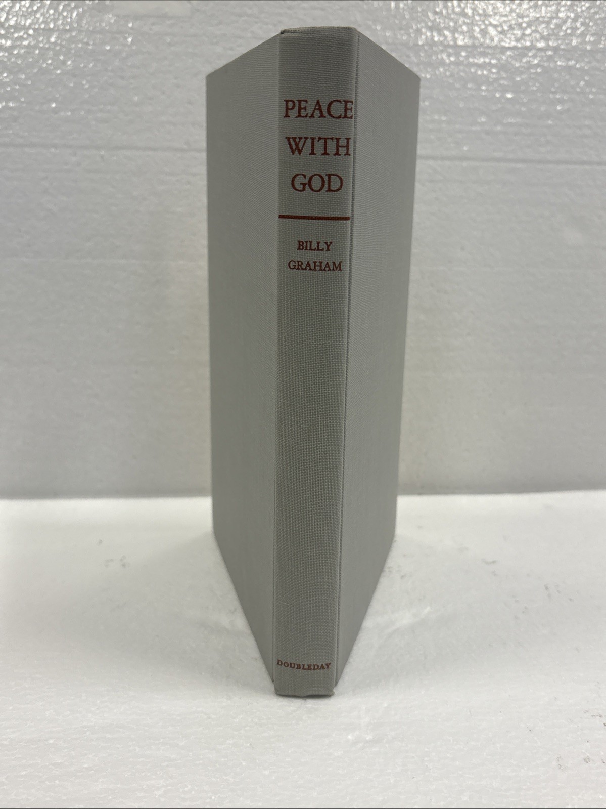 Peace with God by Billy Graham, 1953, 1st Edition, Signed